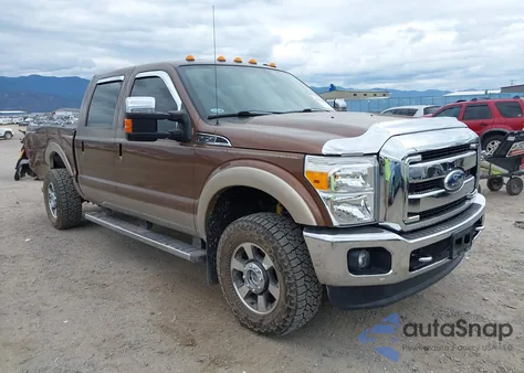 2011 Ford F250 Lariat from USA, damaged, VIN 1FT7W2B62BEC46905